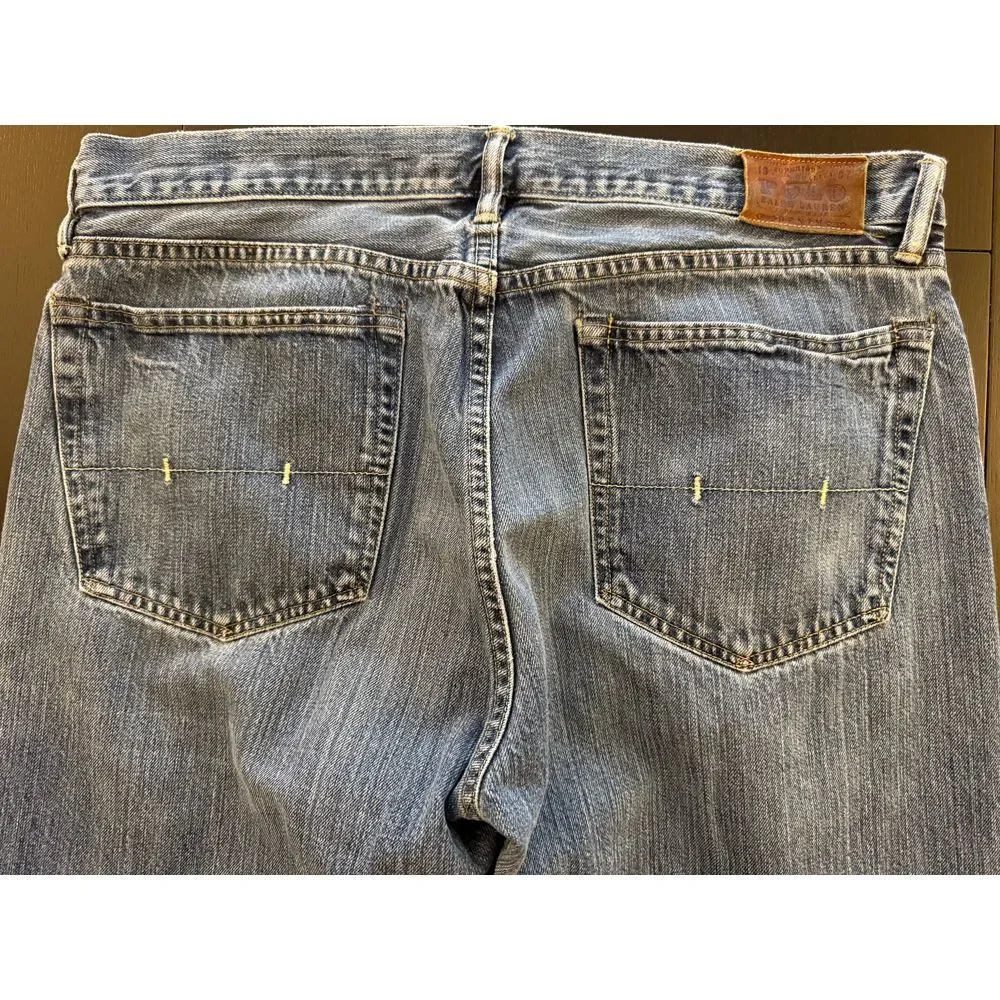 Polo Ralph Lauren Jeans Mens 36x33*‎ Classic Relaxed Fit 867 Straight Leg Denim